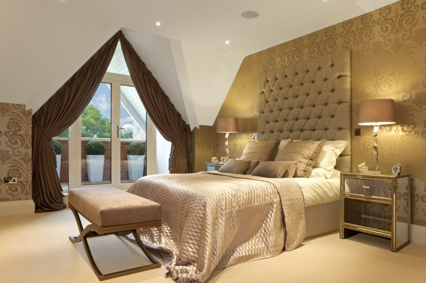 Inneneinrichtung Gestaltung und Einrichtung der Schlafräume durch die Fa. Bettenwelt und Raumwelt